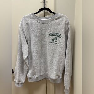 Gray Taylor Swift Cowboy Like Me Women’s Crewneck Sweatshirt // Size L